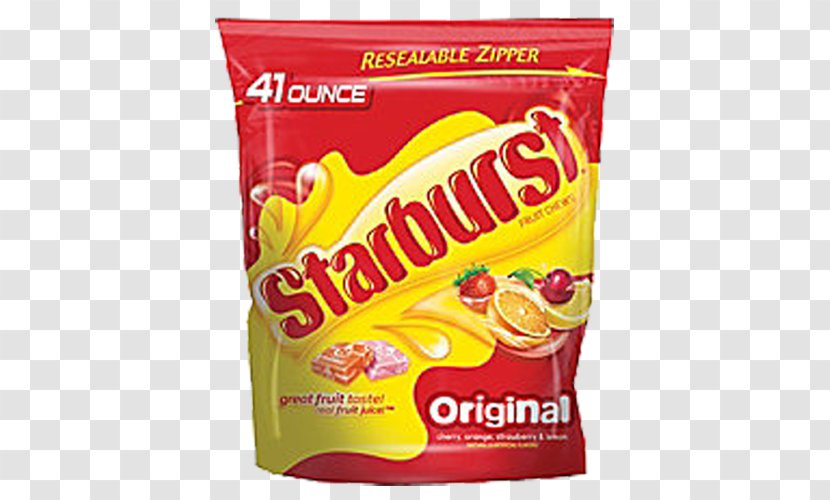 Gummi Candy Mars Snackfood US Starburst Original Fruit Chews Chewing Gum - Flavor Transparent PNG