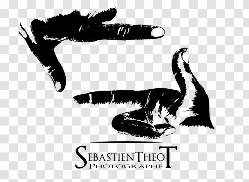 Logo Beak Finger Brand Font - Silhouette - Photographe Transparent PNG