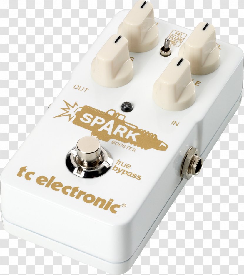 TC Electronic Spark Booster Effects Processors & Pedals Mini Distortion - Tchelicon - Guitar Transparent PNG