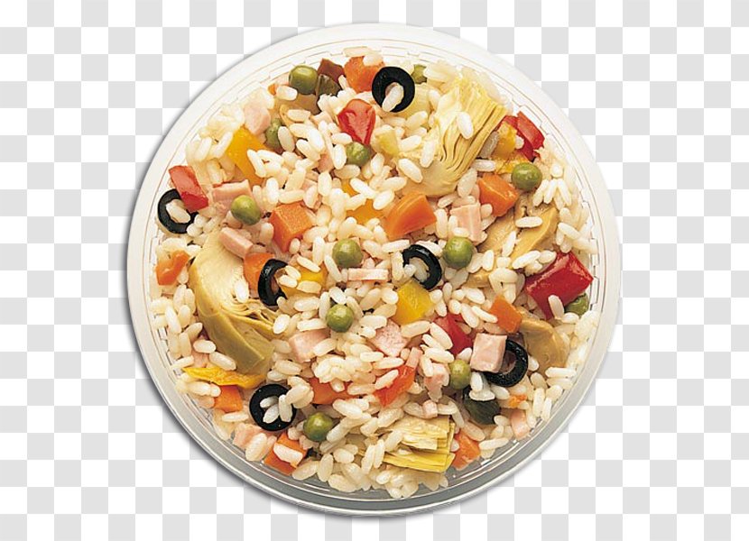 Risotto Pasta Al Pomodoro Rice Salad - Cooked Transparent PNG