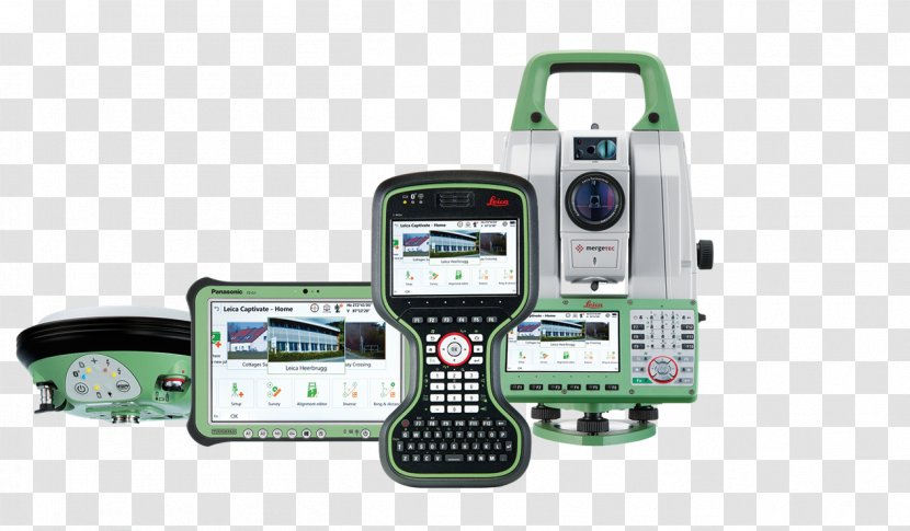 Total Station Leica Camera Computer Software Geosystems Instruction - Logo Transparent PNG