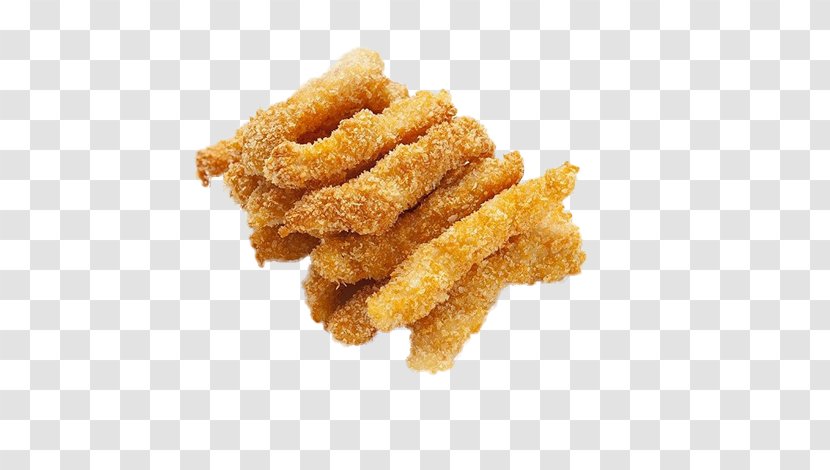 Fried Chicken Fingers Fast Food Nugget - Stock Image Transparent PNG