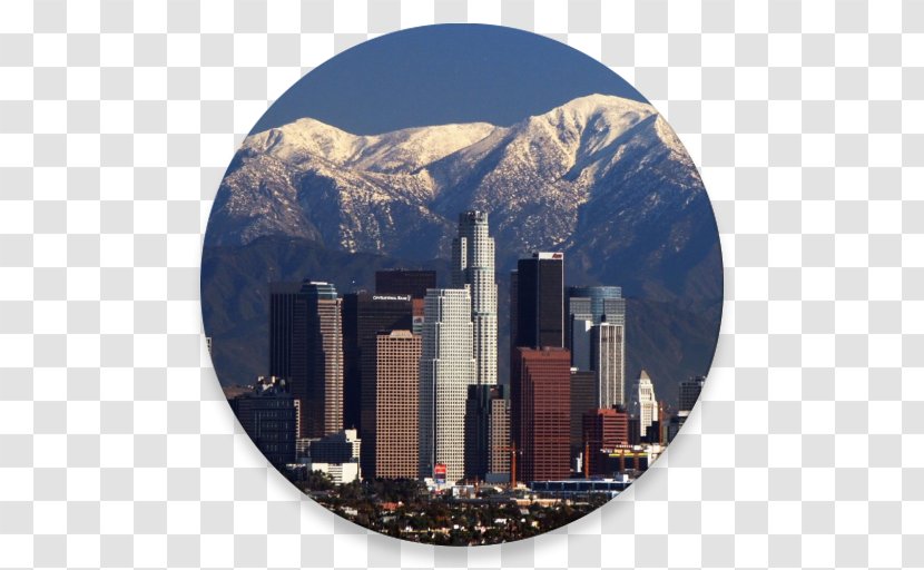 Downtown Los Angeles Beverly Hills South Pasadena Desktop Wallpaper - Skyscraper Transparent PNG