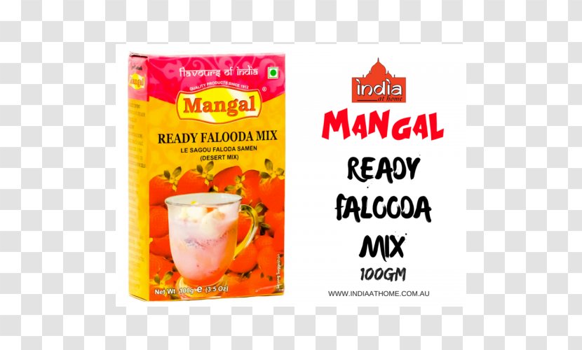 Falooda Junk Food Orange Drink Convenience Recipe Transparent PNG