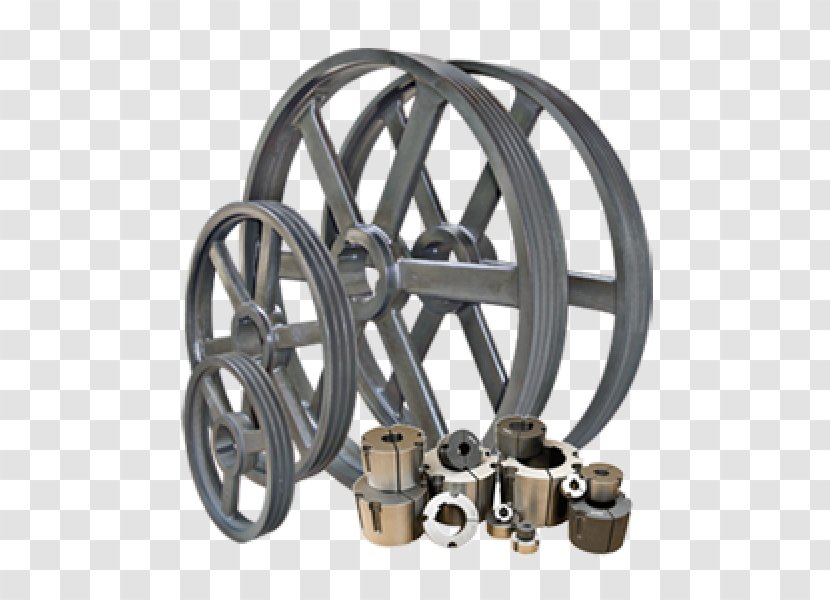 Pulley Bearing Alloy Wheel Shaft Flywheel - Hardware - Variable Speed Drive Transparent PNG