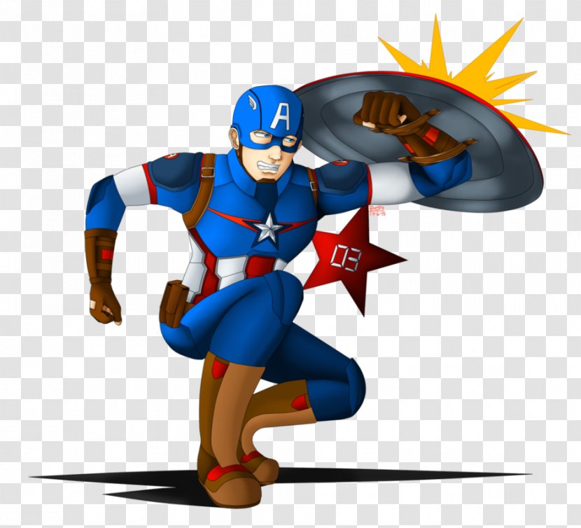 Captain America Action & Toy Figures Animated Cartoon - Fictional Character Transparent PNG