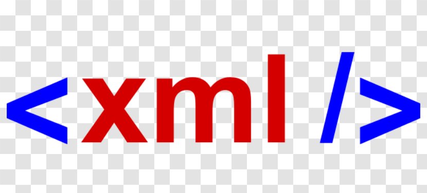 XML Markup Language Logo - Signage - Text Transparent PNG