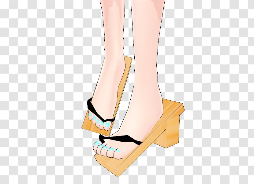 High-heeled Shoe Sandal Ankle - Cartoon Transparent PNG