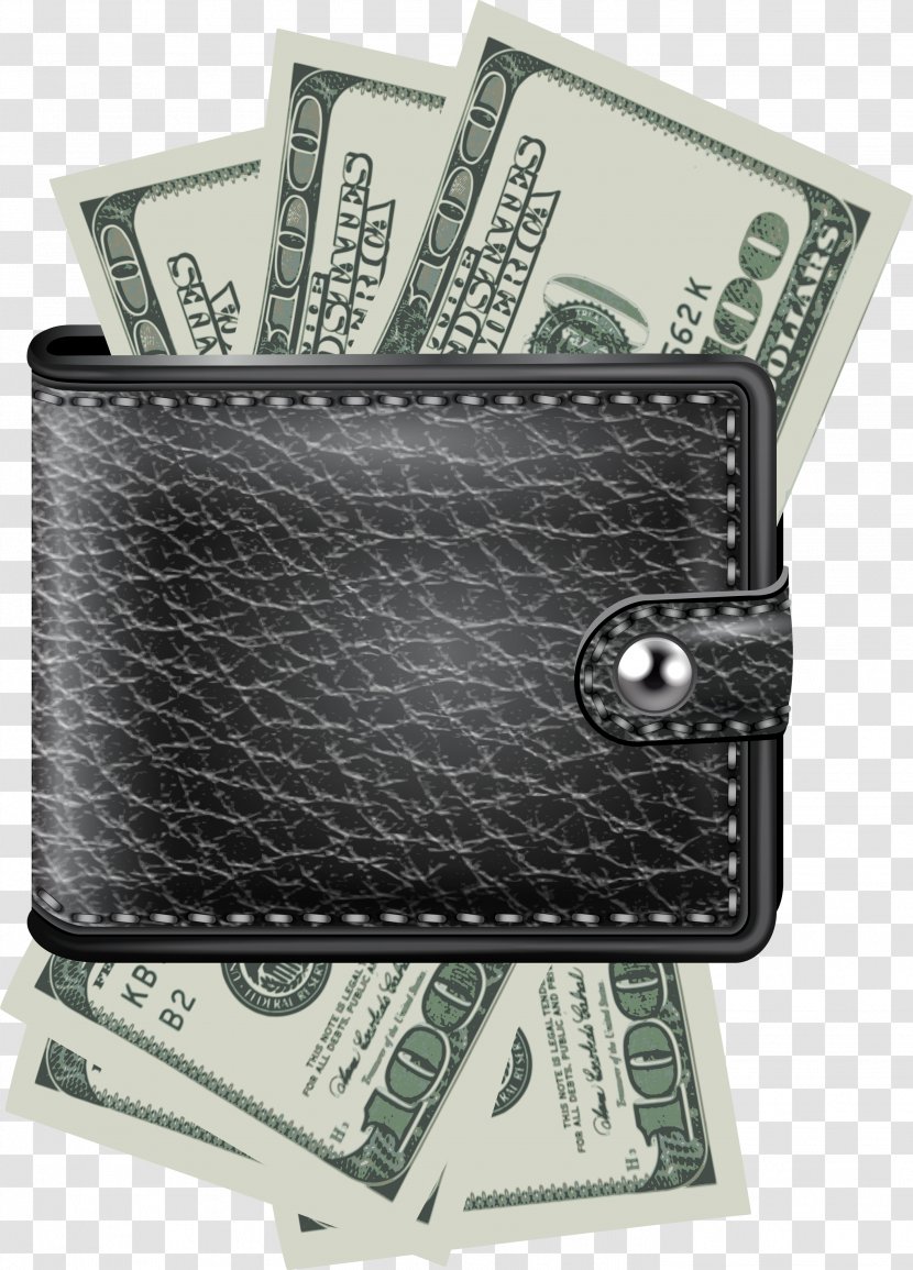Wallet Money Clip Art - Cash - Dollar Transparent PNG