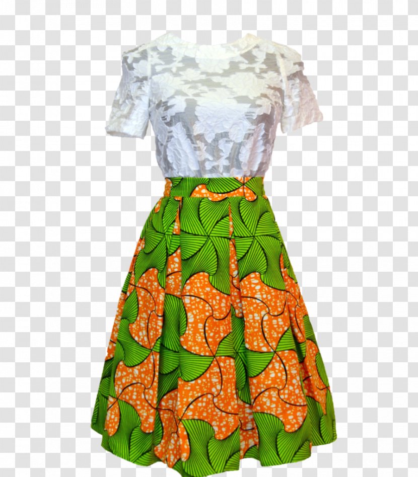 Dress Pleat Kitenge Clothing African Wax Prints - Day Transparent PNG