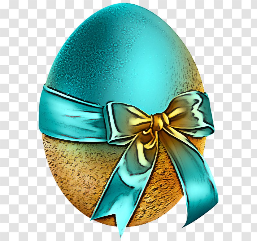 Easter Egg - Turquoise - Holiday Ornament Christmas Transparent PNG