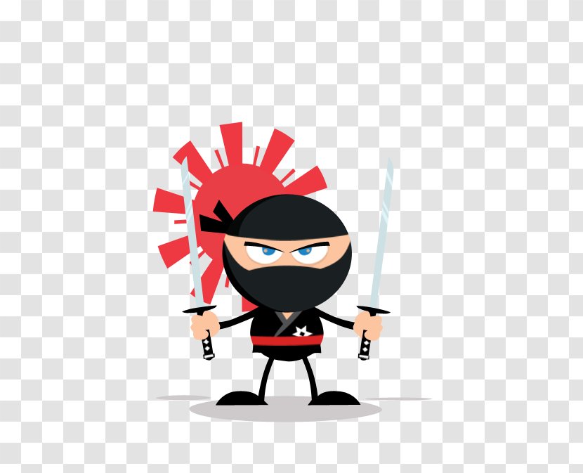 Cartoon Ninja Royalty-free Illustration - Character - Samurai Transparent PNG