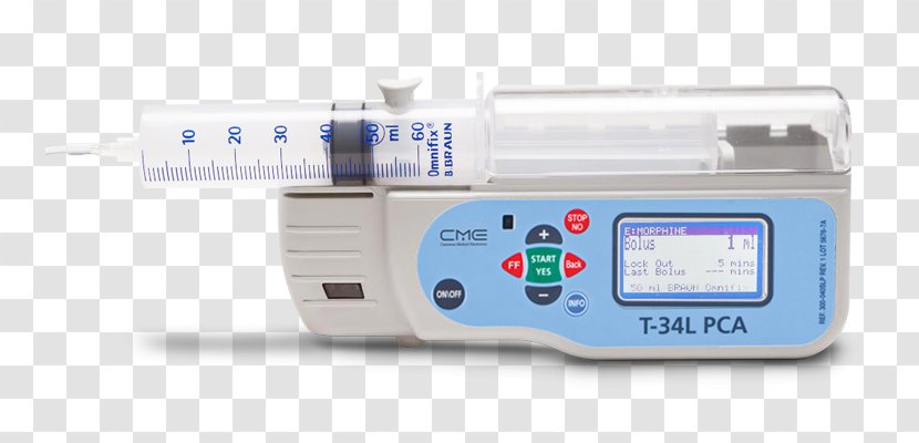 Patient-controlled Analgesia Syringe Driver Infusion Pump Medical Equipment - Intravenous Therapy Transparent PNG