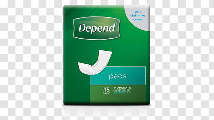 Diaper Brand Depend - Cartoon - Sanitary Napkin Transparent PNG