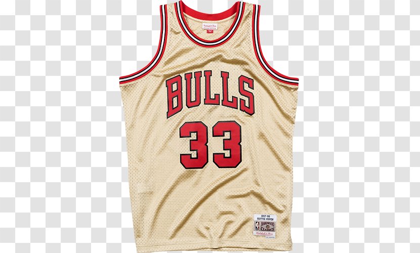 Chicago Bulls New York Knicks Jersey Swingman Mitchell & Ness Nostalgia Co. - Sleeve - Brand Transparent PNG