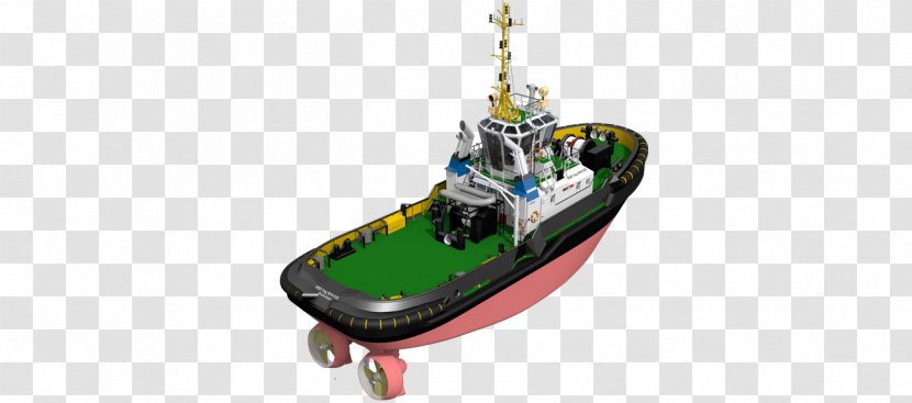 Tugboat Ship Seakeeping Damen Group - Watercraft Transparent PNG