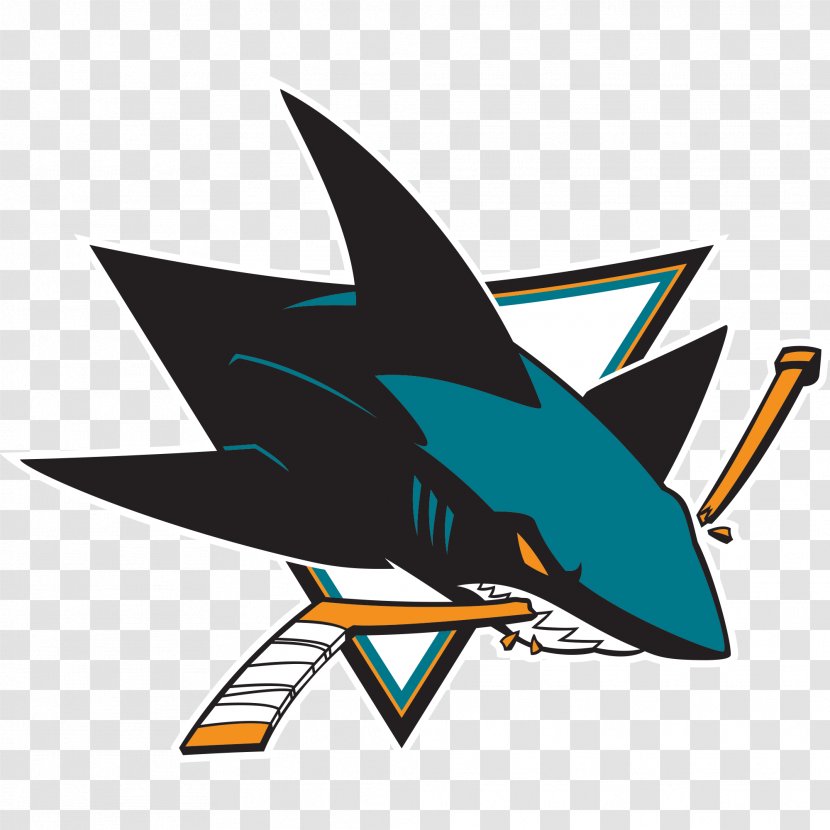 San Jose Sharks National Hockey League Ice 2016 Stanley Cup Finals - Beak - Shark Logo Transparent PNG