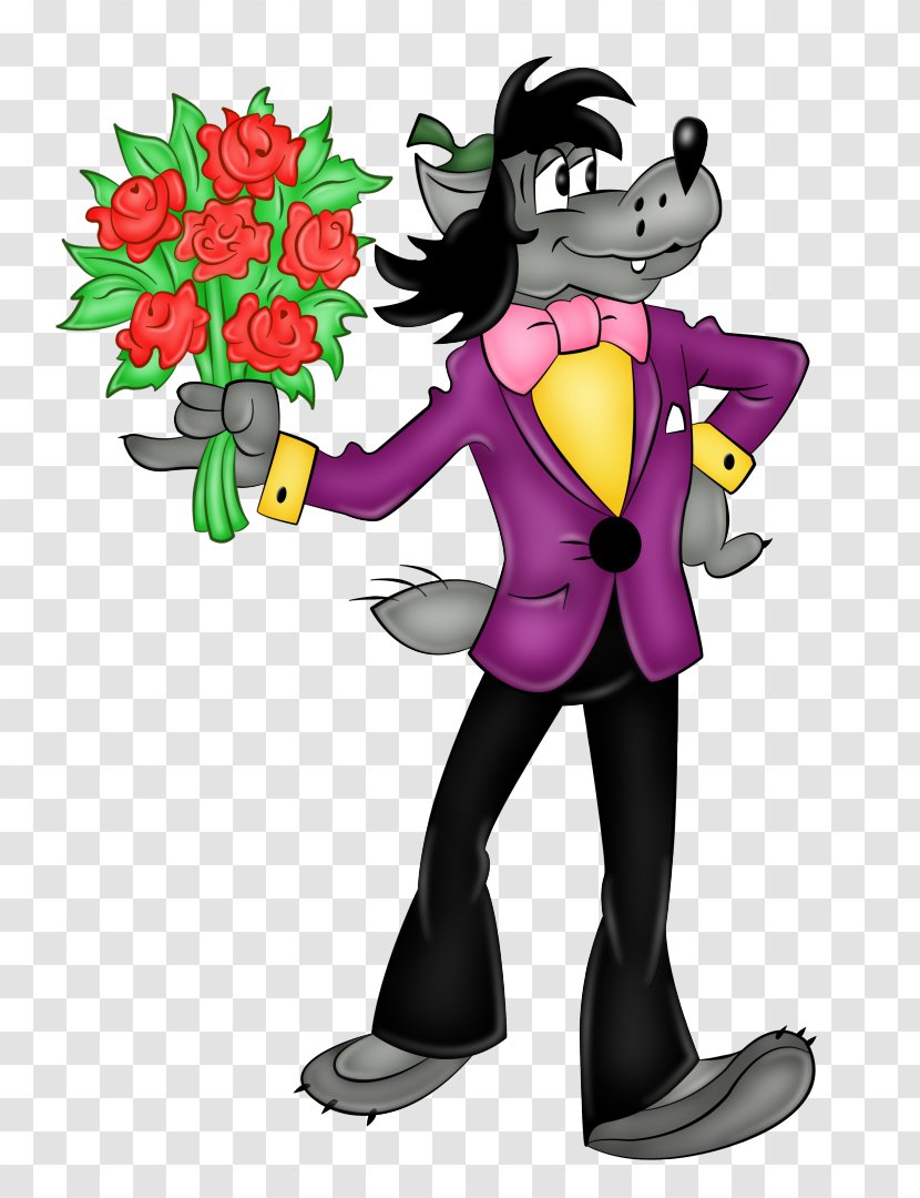 Gray Wolf Hare Animated Film Soyuzmultfilm Animation - Leporids - JERRY Transparent PNG