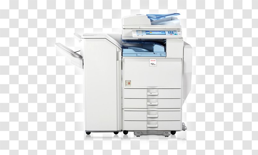 Photocopier Ricoh Paper Printing Printer - Photostat Machine Transparent PNG