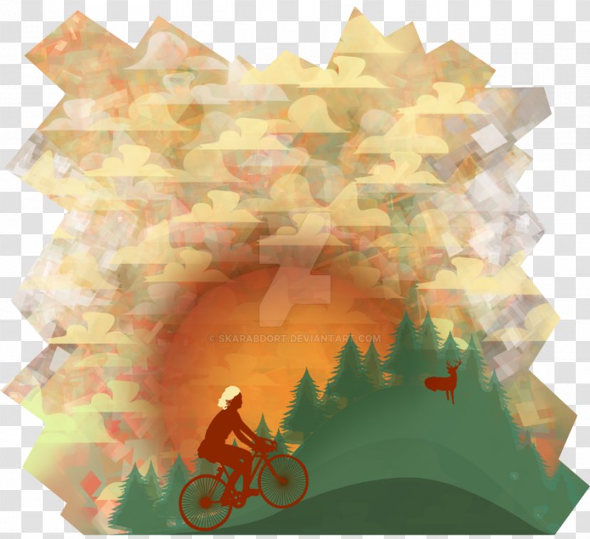 Paper Art Triangle Leaf - Into The Wild Transparent PNG
