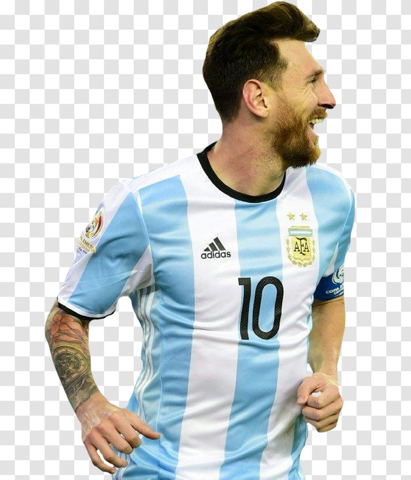 Lionel Messi Argentina National Football Team FC Barcelona Copa América Centenario 2018 World Cup - T Shirt Transparent PNG