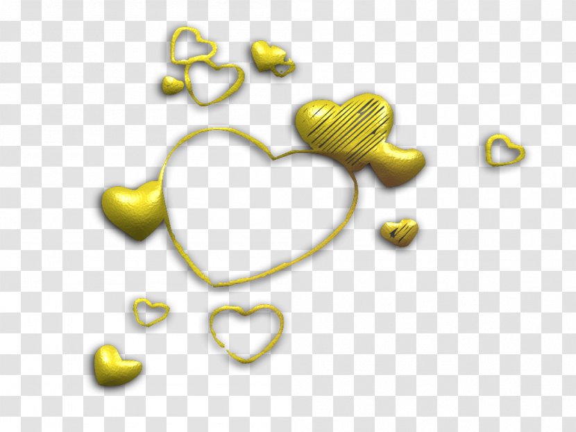 1,2,3,4,5,6,7,8,9,10,11,(12) Body Jewellery Product Design Organism - Love - Gold Heart Transparent PNG