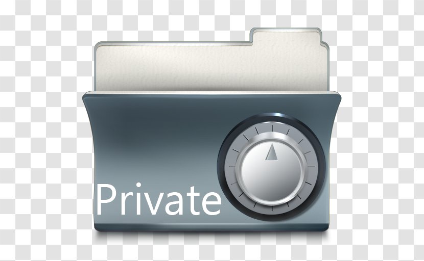 Directory Microsoft Private Folder Icon Design - Dock - 60min Transparent PNG