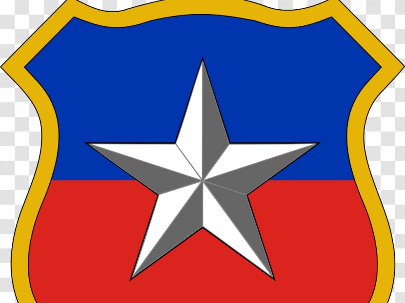 Chile National Football Team Coat Of Arms Military Dictatorship Escutcheon - Electric Blue - Comic Book Transparent PNG