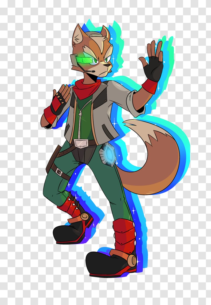 Fan Art Drawing Project M Digital - Character - Star Fox Transparent PNG