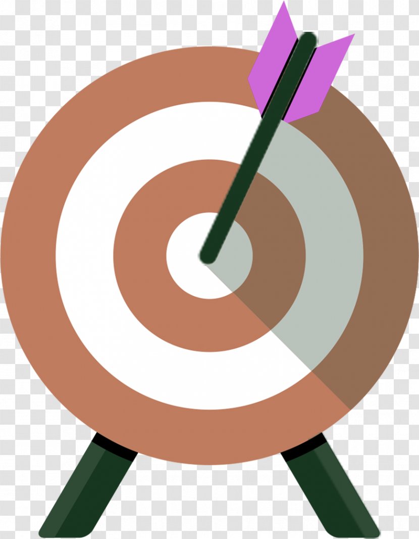 Apple Icon Image Format - Pointer - Brown Simple Target Decoration Pattern Transparent PNG