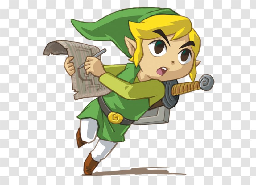 The Legend Of Zelda: Phantom Hourglass Spirit Tracks Twilight Princess Link's Awakening Zelda II: Adventure Link - Minish Cap - Mythical Creature Transparent PNG