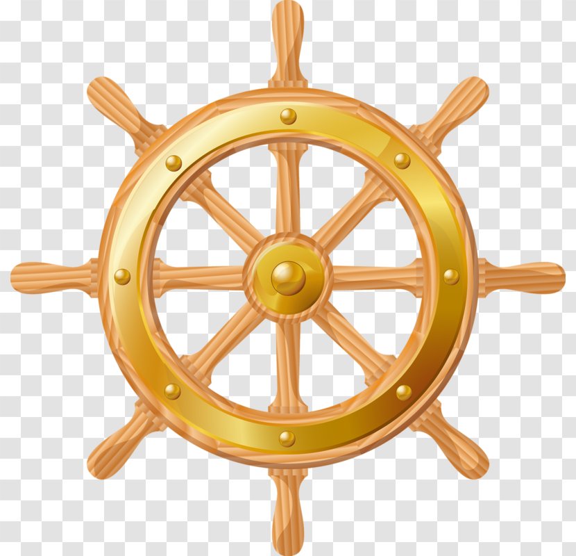 Ship's Wheel Anchor Clip Art - Steering Transparent PNG
