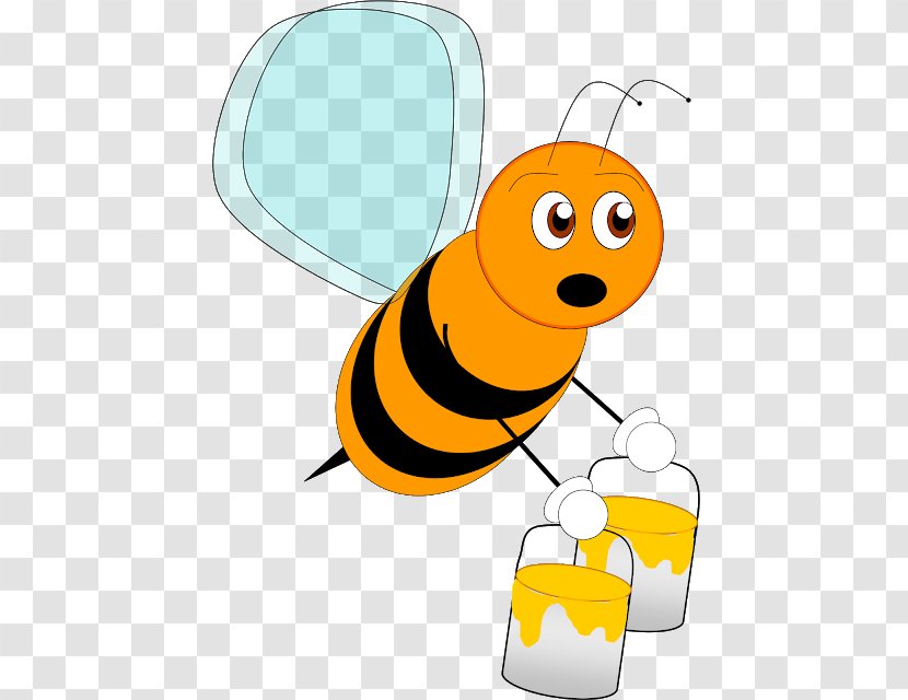 Clip Art Bee Openclipart Free Content - Invertebrate Transparent PNG