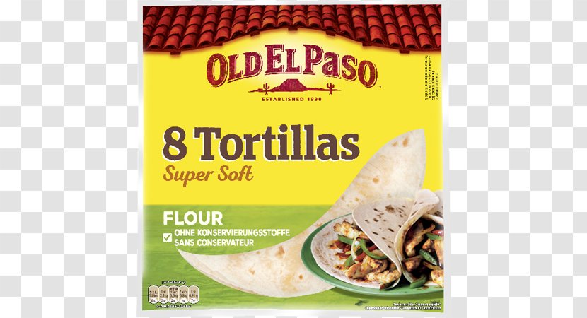 Taco Mexican Cuisine Wrap Chili Con Carne Burrito - Indian - Flour Tortillas Transparent PNG