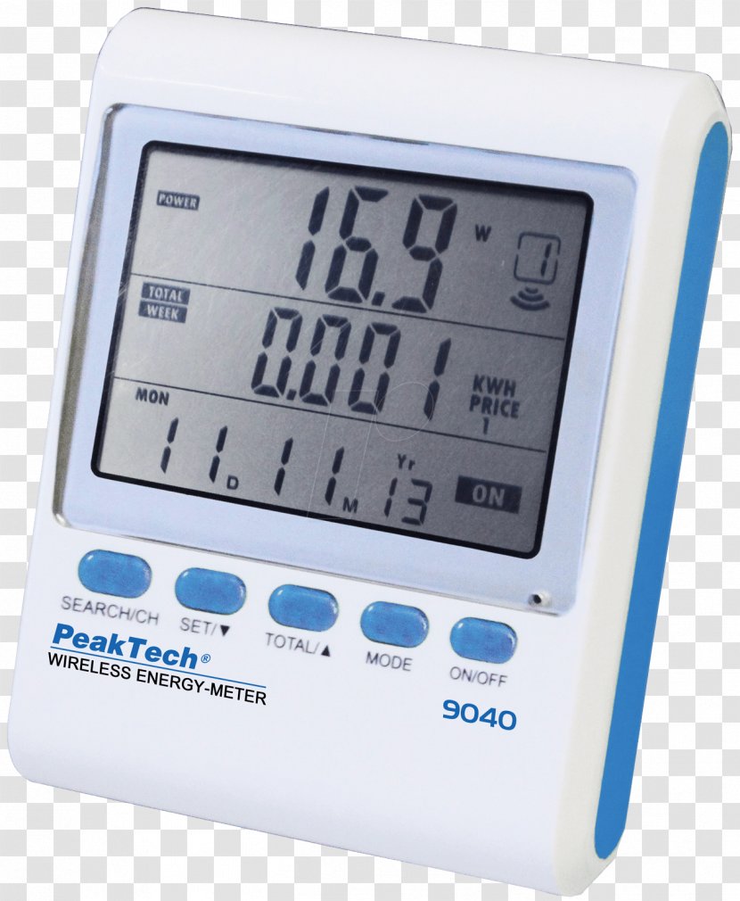 PeakTech Prüf- Und Messtechnik GmbH Wireless Power Transfer Measuring Scales Electronics - Energy Meter Transparent PNG