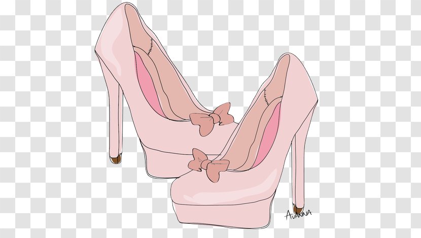 High-heeled Shoe Drawing Court - Tree - Frame Transparent PNG