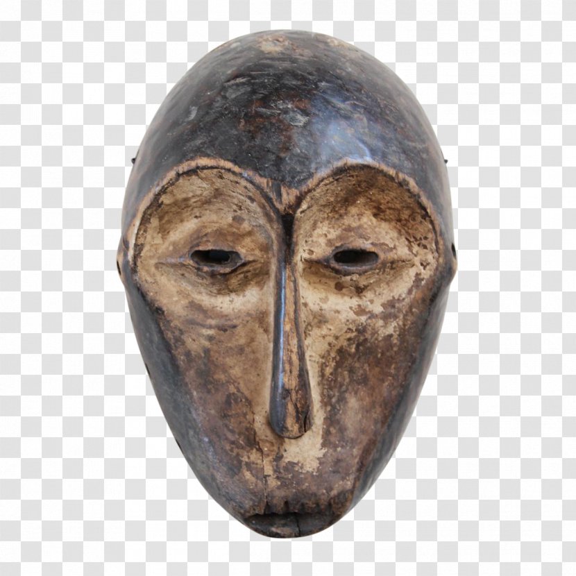 Black People - Masque - Helmet Stone Carving Transparent PNG