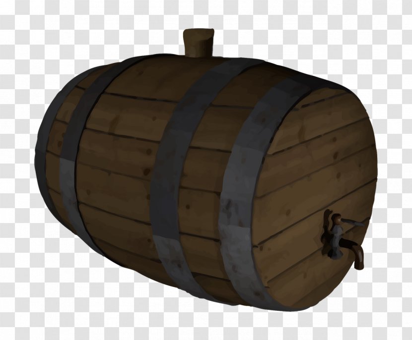 Beer Wine Cask Ale Barrel - Wood - Container Transparent PNG