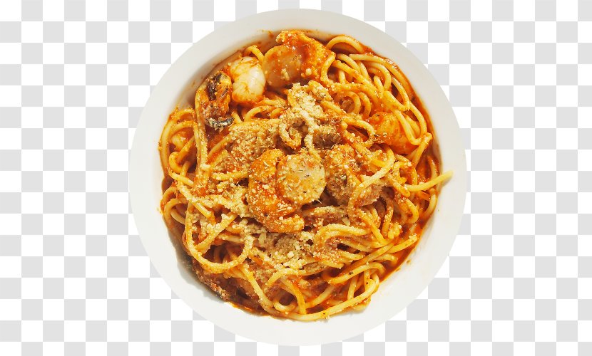 Spaghetti Alla Puttanesca Chow Mein Lo Aglio E Olio Chinese Noodles - Capellini - Thai Food Transparent PNG
