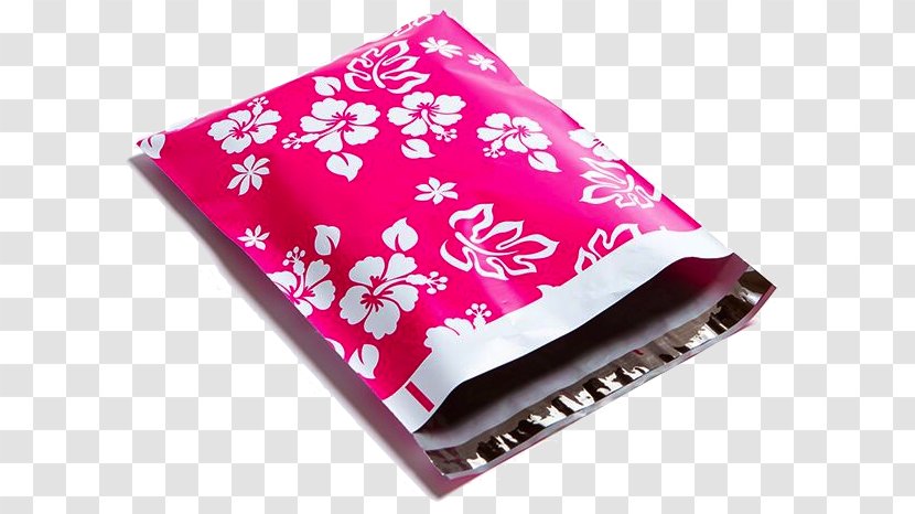 Plastic Bag Envelope Cargo Upak - Pink - Bags On A Roll Transparent PNG