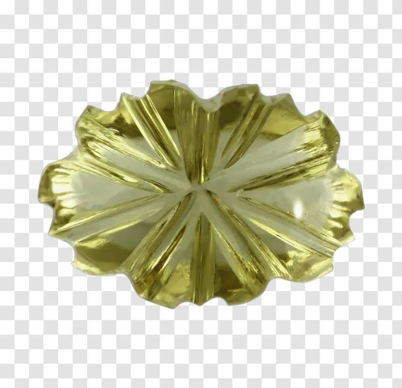 Gemstone Jewellery Brass Metal Jewelry Design - Gold Flower Transparent PNG