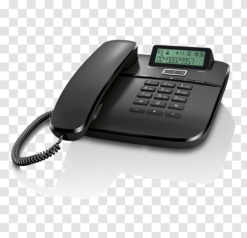 Gigaset DA610 Telephone Home & Business Phones Communications DA710 - Headset Transparent PNG