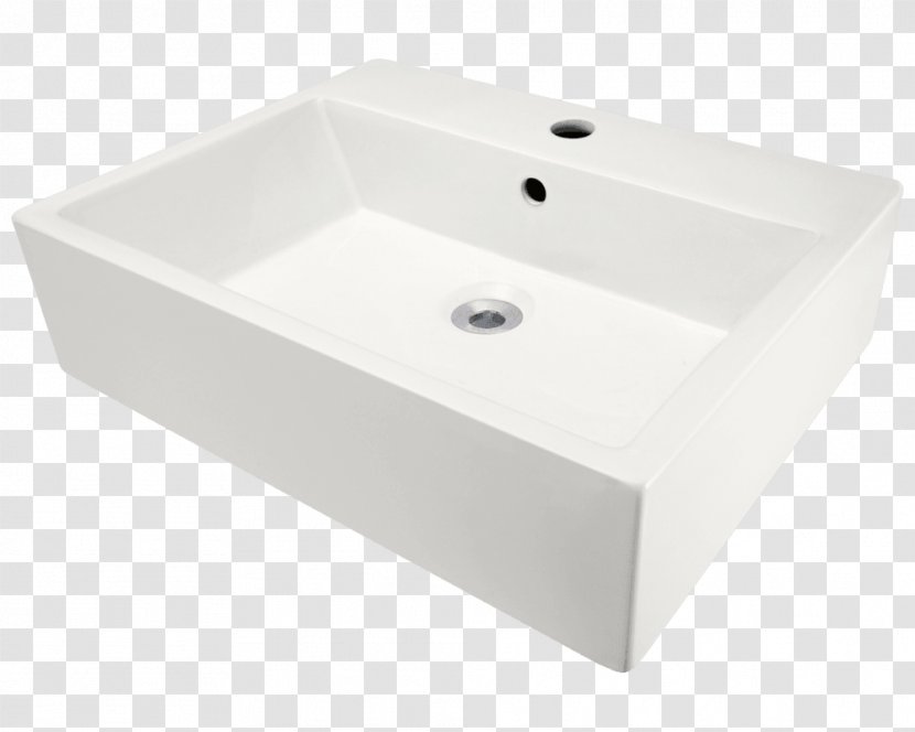 Bowl Sink Ceramic Bathroom Tap - Porcelain - Bisque Transparent PNG