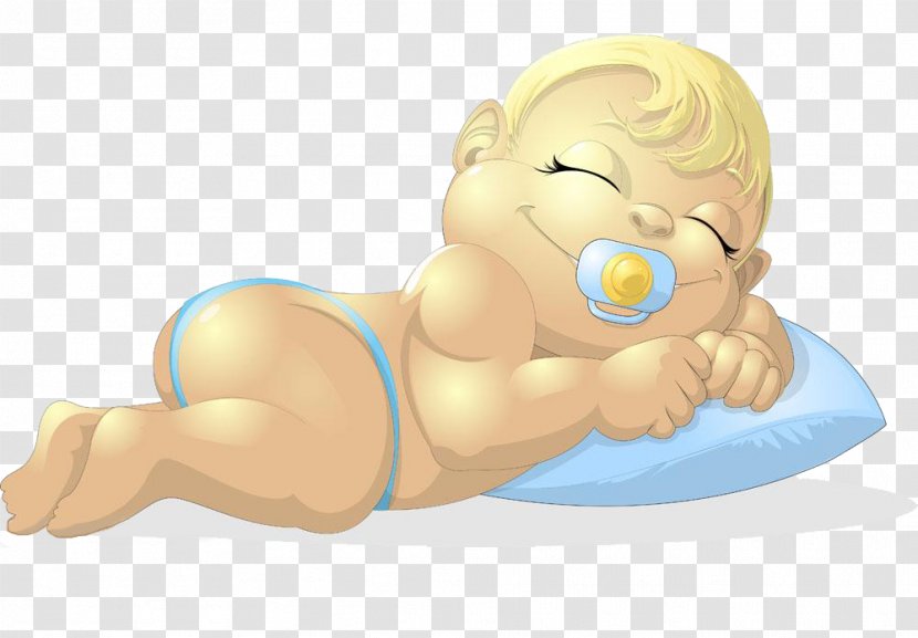 Animation Photography Illustration - Watercolor - Cartoon Asleep Child Transparent PNG