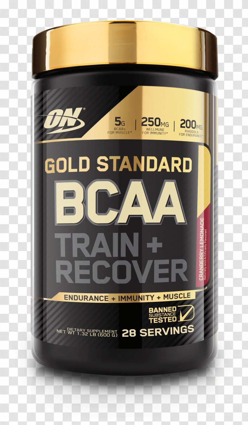 Branched-chain Amino Acid Dietary Supplement Optimum Nutrition Gold Standard 100% Whey Protein Isolates Isoleucine - Valine - Bcaa Transparent PNG