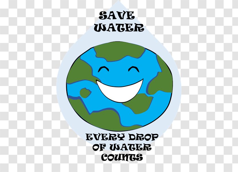 Water Conservation Efficiency Poster - Slogan Transparent PNG