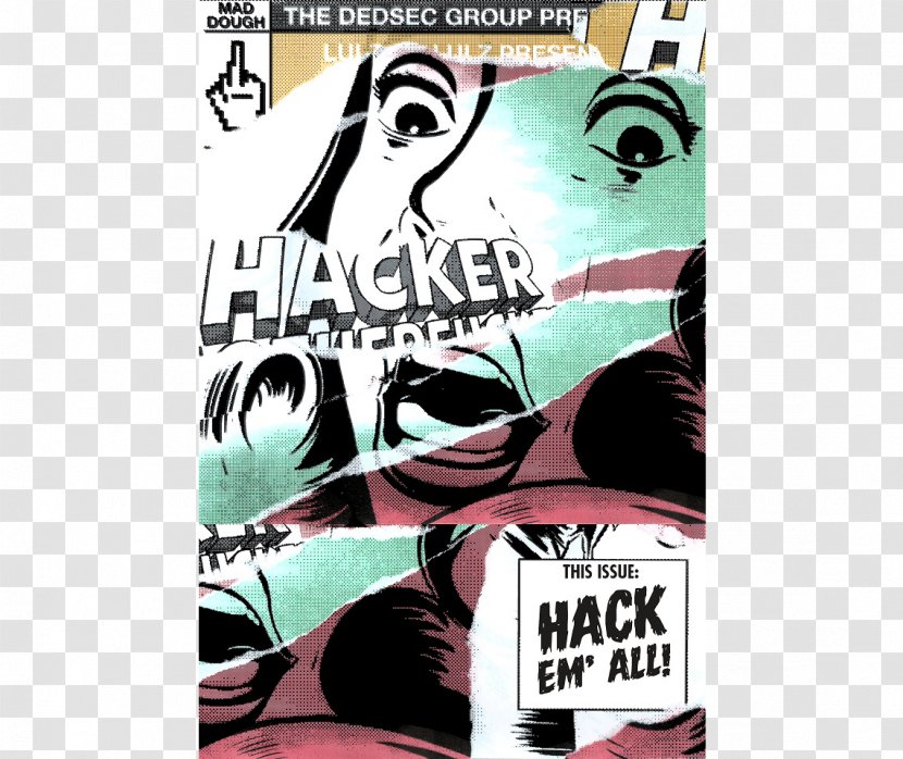 Watch Dogs 2 Art Ubisoft Hacking - Trifold Transparent PNG