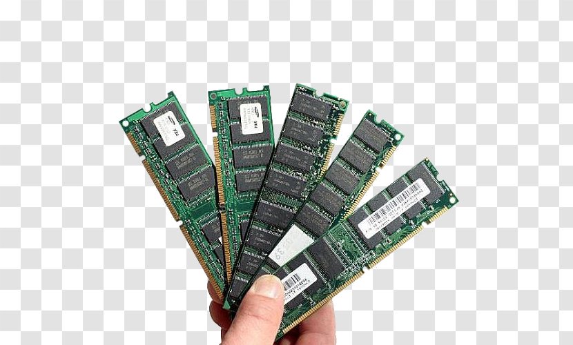 RAM Computer Memory ROM Hardware - Motherboard Transparent PNG