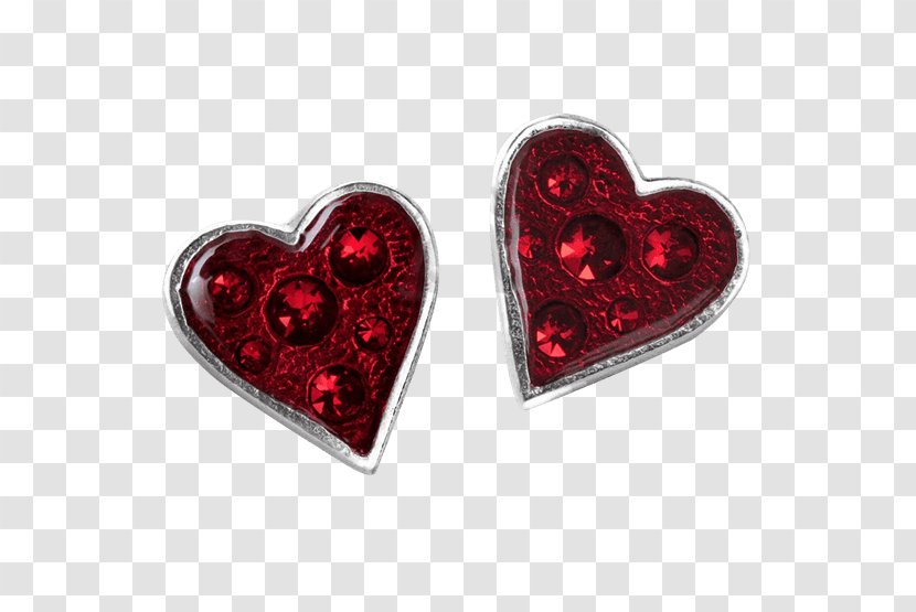 Earring Jewellery Heart Blood Charms & Pendants - Swarovski Ag Transparent PNG