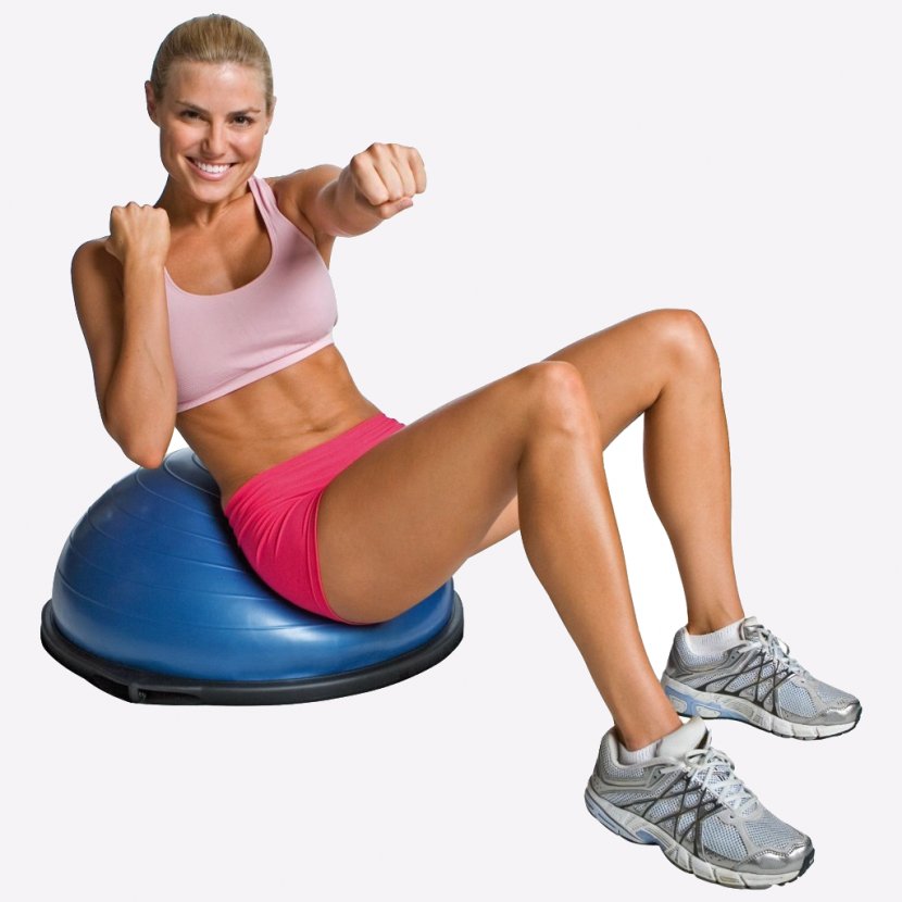 BOSU Personal Trainer Exercise Balls Physical Fitness Centre - Watercolor Transparent PNG